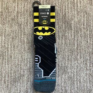 New Men's Medium Stance Batman Dark Knight Crew Socks Fits 6-8.5